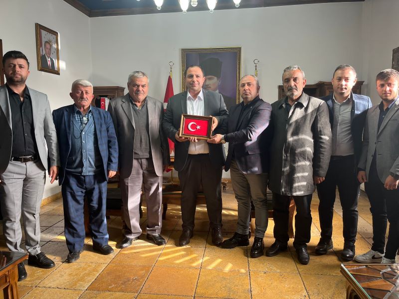 Şehit Ailelerinden Kaymakamımız Soğukoluk’a Teşekkür Ziyareti