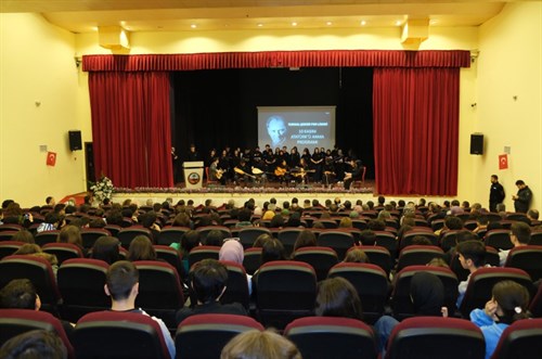 İlçemiz Şeker Fen Lisesi Tarafından Mustafa Kemal ATATÜRK’ü Anma Programı Düzenlendi