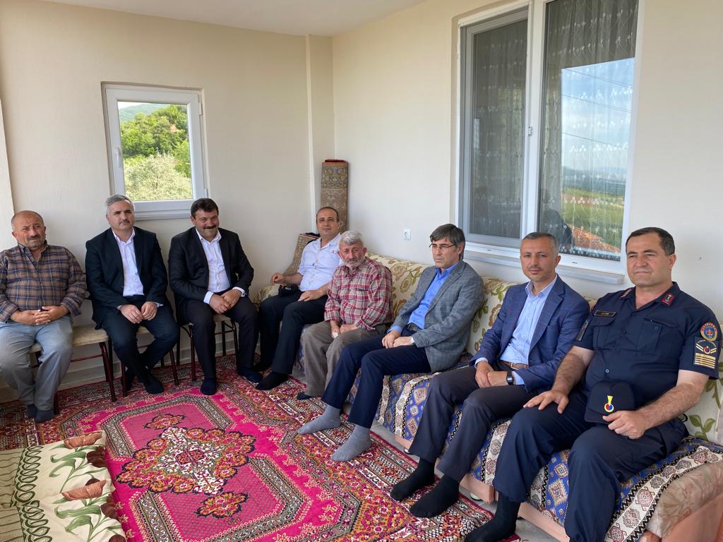 Kaymakam Gökay Şehit Bayram Doğan’ın Ailesini Ziyaret Etti